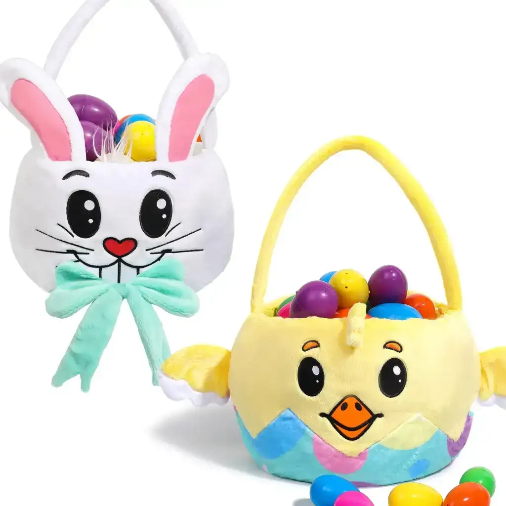 Bunny face Easter baskets
