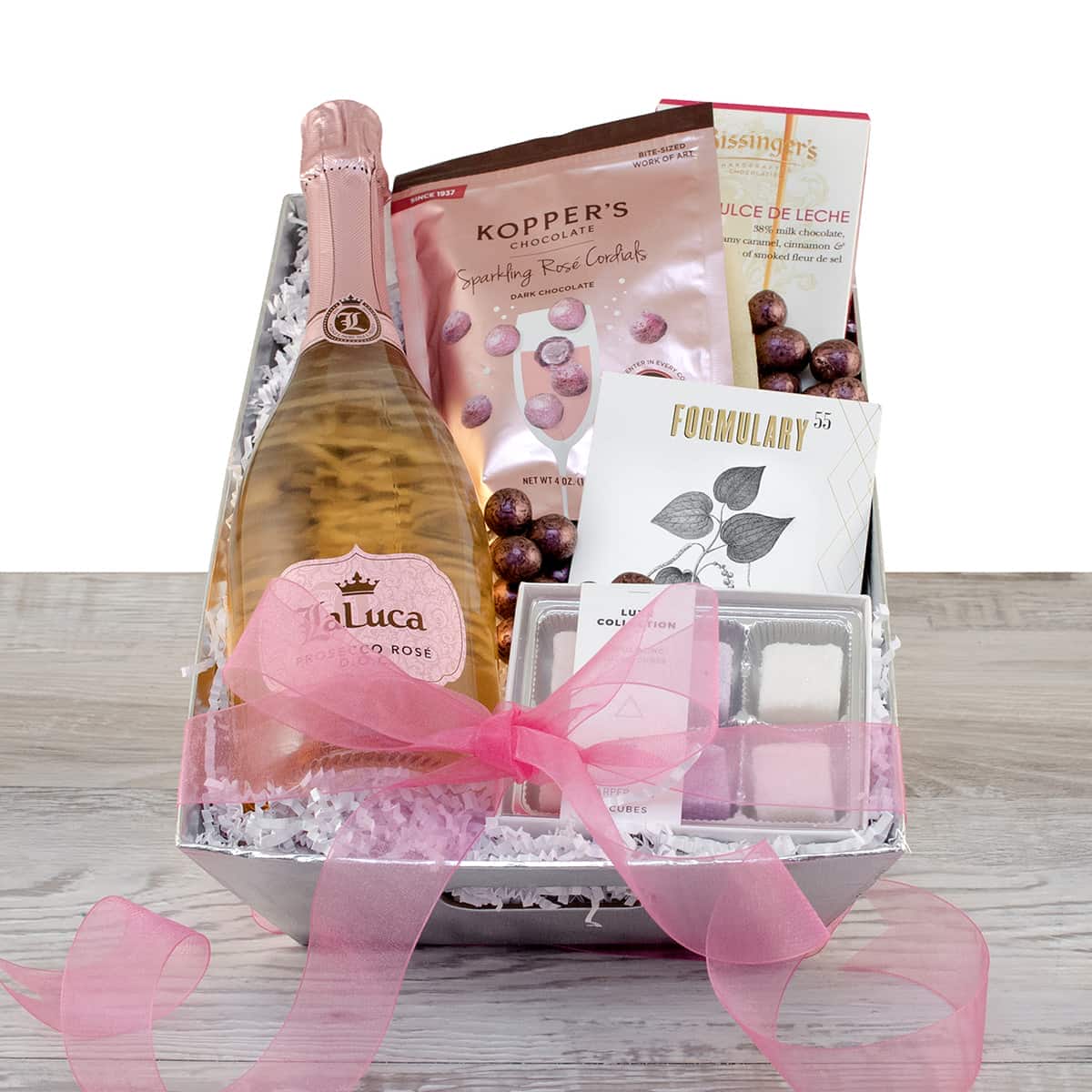 wine gift basket for women