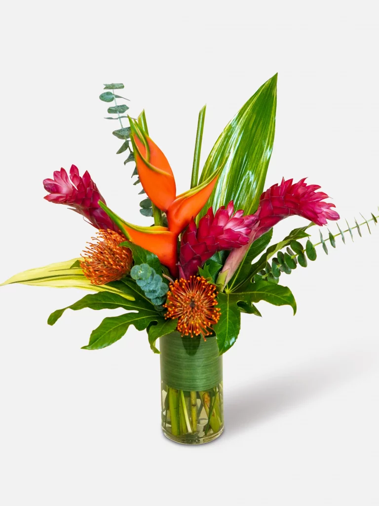 Tropical Flowers for mom.  
